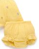 Purebaby Purebaby Girls' Daisy Broderie Set - 4