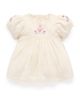 Purebaby Purebaby Girls' Embroidered Dress - 1