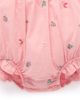 Purebaby Purebaby Girls' Embroidered Floral Bodysuit - 4