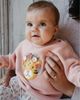 Purebaby Purebaby Girls' Embroidered Frida Knit Sweater - 2