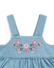 Purebaby Purebaby Girls' Embroidered Pinnie & Tee Set - 2