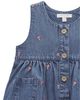 Purebaby Purebaby Girls' Embroidered Pinnie & Top Set - 2