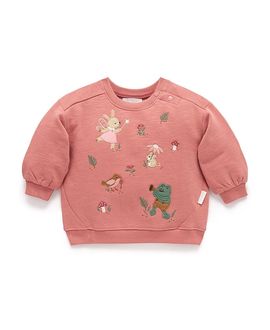 Purebaby Purebaby Girls' Embroidered Windcheater