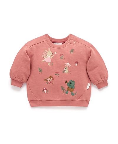 Purebaby Purebaby Girls' Embroidered Windcheater