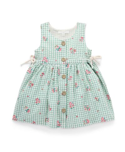 Purebaby Purebaby Girls' Gingham Pinnie