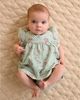 Purebaby Purebaby Girls' Gingham Ruffle Top and Bloomer Set - 2