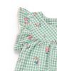 Purebaby Purebaby Girls' Gingham Ruffle Top and Bloomer Set - 3