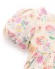 Purebaby Purebaby Girls' Linen Blend Dress and Headband Set - 3