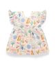 Purebaby Purebaby Girls' Postcard Dress - 1