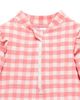 Purebaby Purebaby Girls' Printed Frilly Longsleeve Swimsuit - 4