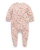 Purebaby Purebaby Girls' Quilted Footie - 1