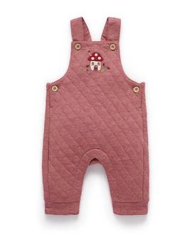 Purebaby Purebaby Girls' Quilted Overall