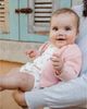 Purebaby Purebaby Girls' Scalloped Knit Cardigan - 2