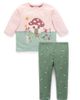 Purebaby Purebaby Girls' Toadstool Tee & Legging Set - 1