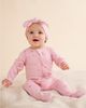 Purebaby Purebaby Girls' Zip Footie & Headband Set - 2