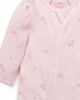 Purebaby Purebaby Girls' Zip Footie & Headband Set - 4