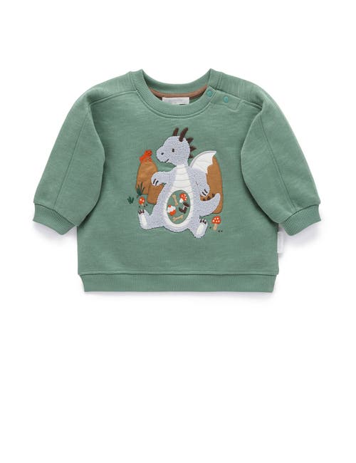Purebaby Purebaby Hungry Dragon Sweater