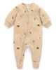 Purebaby Purebaby Unisex Embroidered Fleece Zip Footie - 1