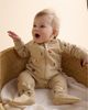 Purebaby Purebaby Unisex Embroidered Fleece Zip Footie - 5