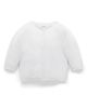 Purebaby Purebaby Unisex Essential Layette Cardigan - 1