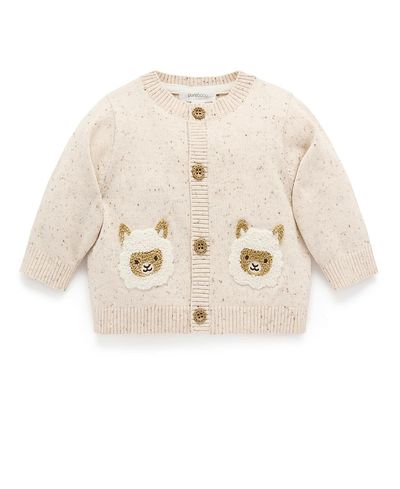 Purebaby Purebaby Unisex Fiesta Friends Knit Cardigan