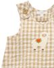 Purebaby Purebaby Unisex Gingham Romper - 3