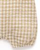 Purebaby Purebaby Unisex Gingham Romper - 4