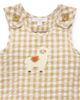 Purebaby Purebaby Unisex Gingham Romper - 5