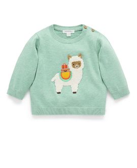 Purebaby Purebaby Unisex Llama Knit Sweater