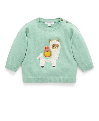 Purebaby Purebaby Unisex Llama Knit Sweater