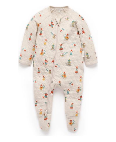 Purebaby Purebaby Unisex Quilted Footie