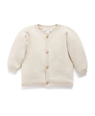 Purebaby Purebaby Unisex Textured Knit Cardigan