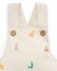 Purebaby Purebaby Unisex Turtle Broderie Overall and Tee Set - 3