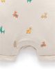 Purebaby Purebaby Unisex Turtle Broderie Overall and Tee Set - 4