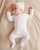 Purebaby Purebaby Unisex Zip Footie & Hat Set - 2