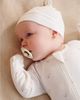 Purebaby Purebaby Unisex Zip Footie & Hat Set - 6
