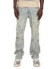 Purple Brand Purple Brand Bootcut Bead Destroy Jeans in Light Indigo - 1