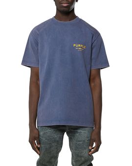 Purple Brand Purple Brand Crewneck Logo Cotton T-Shirt