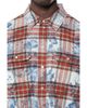 Purple Brand Purple Brand Embellished Plaid Cotton Shirt - 3