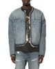 Purple Brand Purple Brand Faux Fur Cotton Denim Jacket - 1
