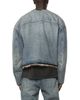 Purple Brand Purple Brand Faux Fur Cotton Denim Jacket - 4