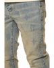Purple Brand Purple Brand Gothic Wire Skinny Fit Cotton Blend 33 Jeans in Medium Indigo - 4