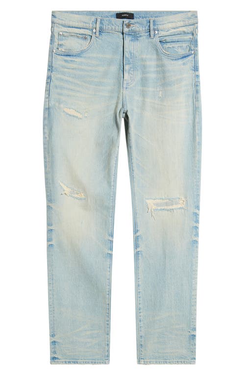 PURPLE BRAND PURPLE BRAND Heavy Destroy Ripped & Repaired Jeans