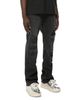 Purple Brand Purple Brand Heavy Destroy Slim Flare 34 Jeans in Black - 2