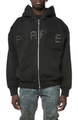 PURPLE BRAND PURPLE BRAND Heavyweight Fleece Zip Hoodie