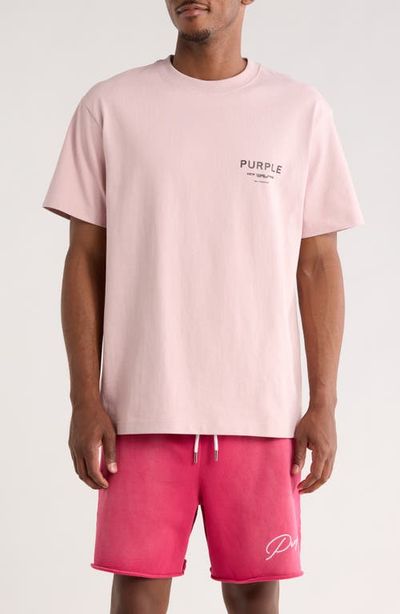 PURPLE BRAND PURPLE BRAND Logo Cotton Graphic T-Shirt