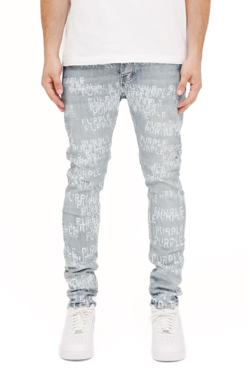 PURPLE BRAND PURPLE BRAND Logo Skinny Jeans