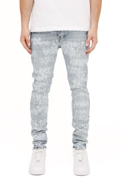 PURPLE BRAND PURPLE BRAND Logo Skinny Jeans