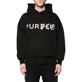 PURPLE BRAND PURPLE BRAND Oversize Fleece Graphic Hoodie