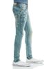 Purple Brand Purple Brand Painters Jeans Slim Fit in Light Indigo - 4